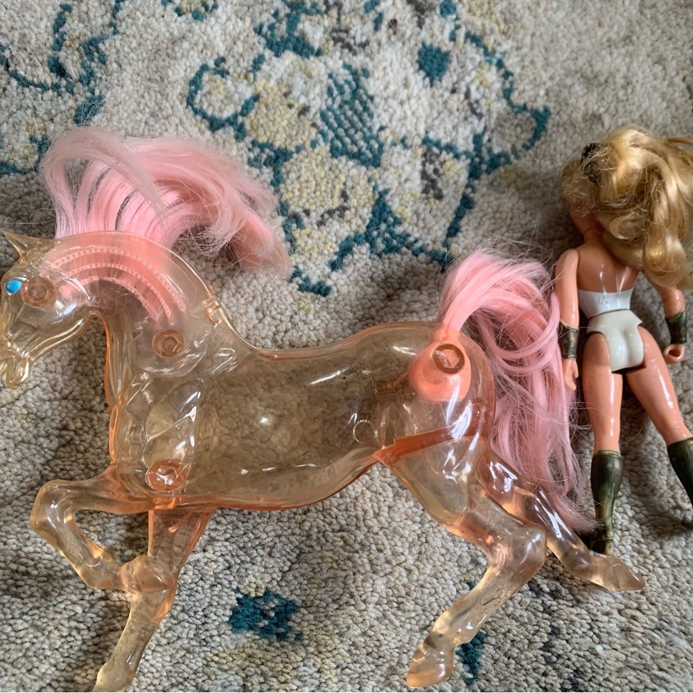 Vintage She-Ra and Crystal Swift Wind Horse
